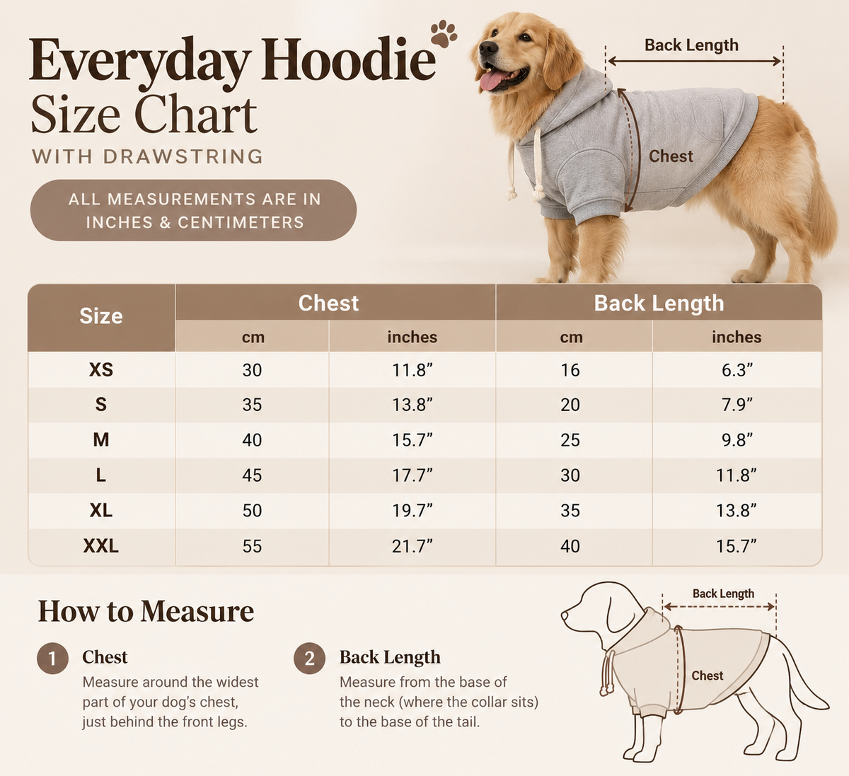 Everyday Hoodie with Drawstring