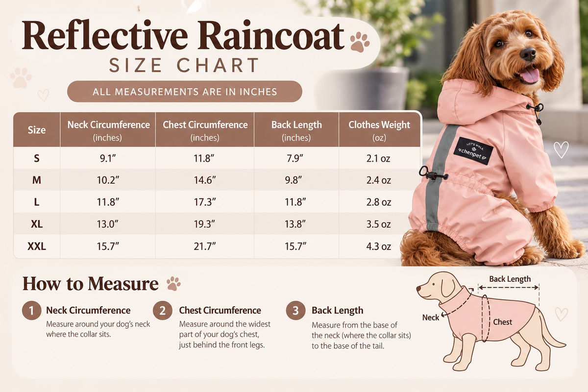 Reflective Raincoat