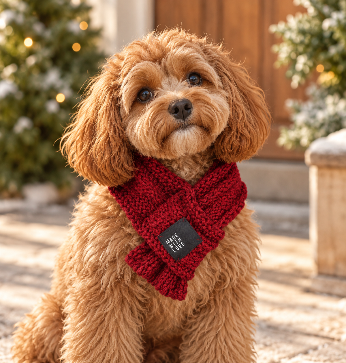 Winter Knitted Scarf