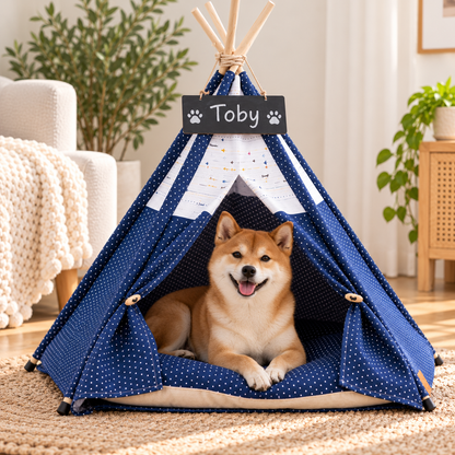 Polka Dot Teepee Tent