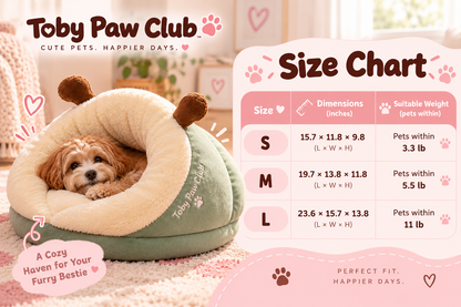 Snuggle Slipper Pet Bed