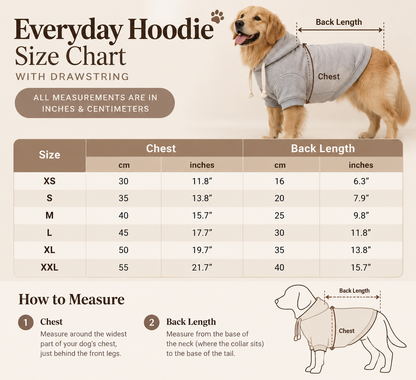 Everyday Hoodie with Drawstring
