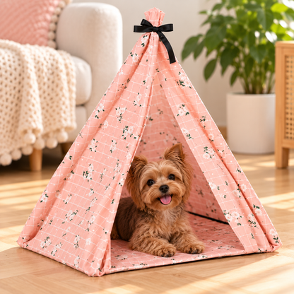 Floral Teepee Tent