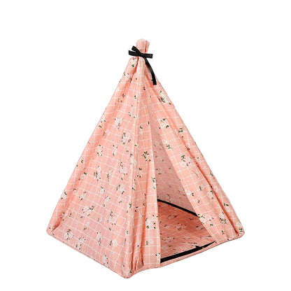 Floral Teepee Tent