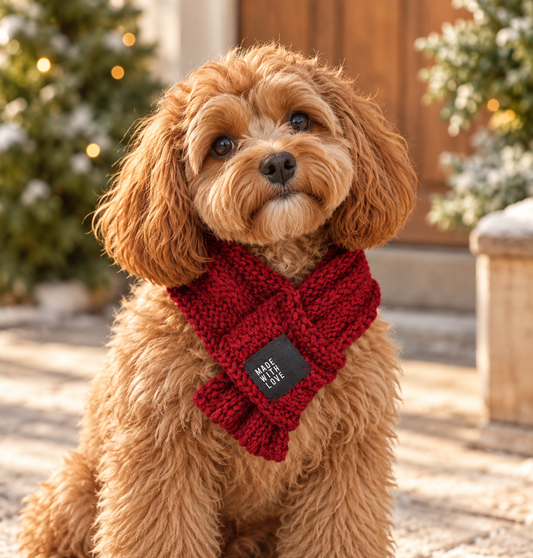 Winter Knitted Scarf